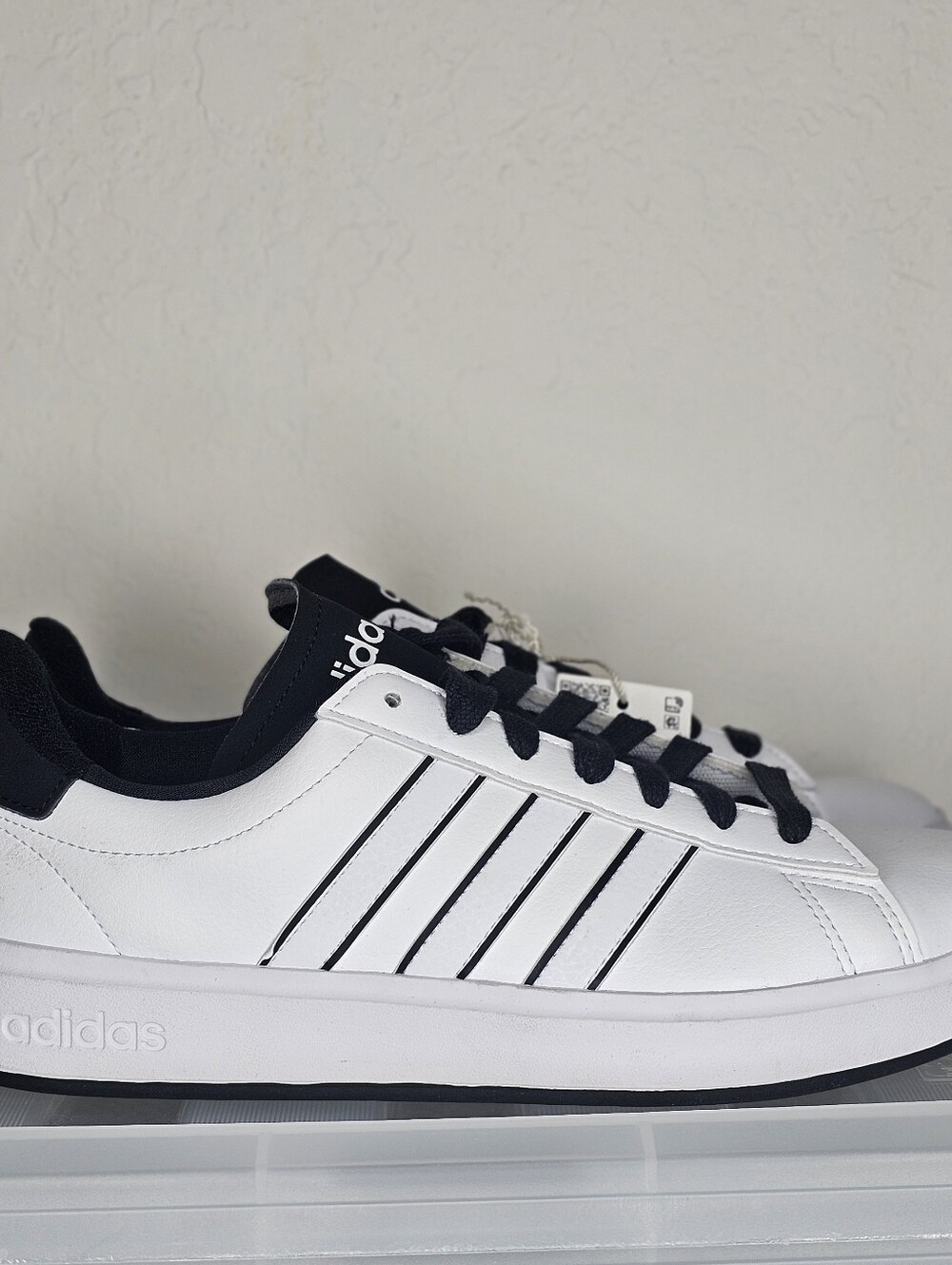 Adidas Grand Court 2.0 Men's White JS1694 Sneakers Shoes Size 7.5 NWOB